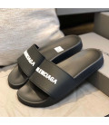 Black Balenciaga Slides