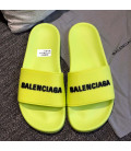 Light Green Balenciaga Slides