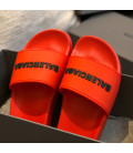 Red BALENCIAGA Slides