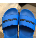 Light Blue Balenciaga Slides