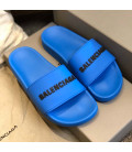 Light Blue Balenciaga Slides