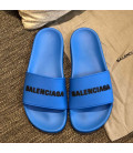 Light Blue Balenciaga Slides