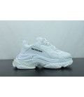 All White Balenciaga Triple S Replica