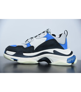 Black Blue Triple S Balenciaga Replica