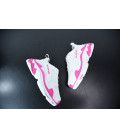 Pink WHITE Pink Logo Balenciaga TRIPLE S