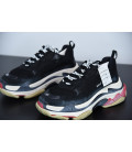 Balenciaga Triple S Black White Red