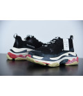 Balenciaga Triple S Black White Red