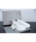 Allover Logo All White Triple S Balenciaga