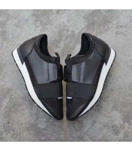 Black Balenciaga Race RUNNER Trainers