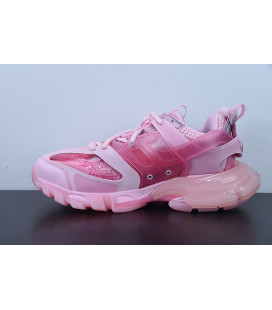 Balenciaga Track trainer clear sole Pink