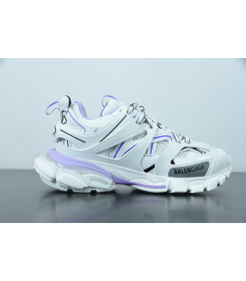 White Purple BALENCIAGA Track Trainer