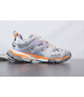 Silver Orange Grey TRACK Sneaker