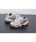 Silver Orange Grey TRACK Sneaker