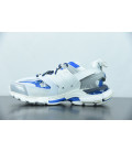 White & Blue Balenciaga Track 3.0