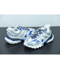 White & Blue Balenciaga Track 3.0