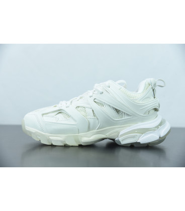 White Balenciaga Track Glow