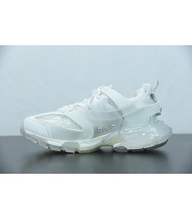 All white Balenciaga Track Trainer