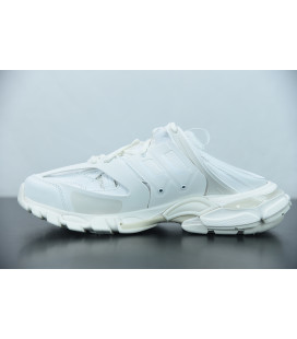 White Balenciaga Track Mule