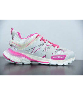 White Pink Track Trainer