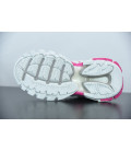 White Pink Track Trainer