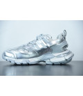 All Silver Balenciaga Track