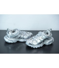 All Silver Balenciaga Track