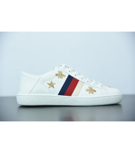 Replica Gucci ACE Sneaker with Golden Bees & Stars