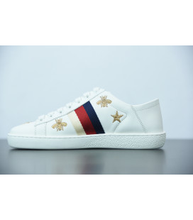 Replica Gucci ACE Sneaker with Golden Bees & Stars