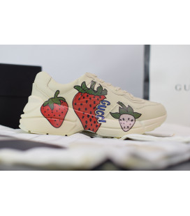 Gucci Strawberry Logo Rhyton Sneaker